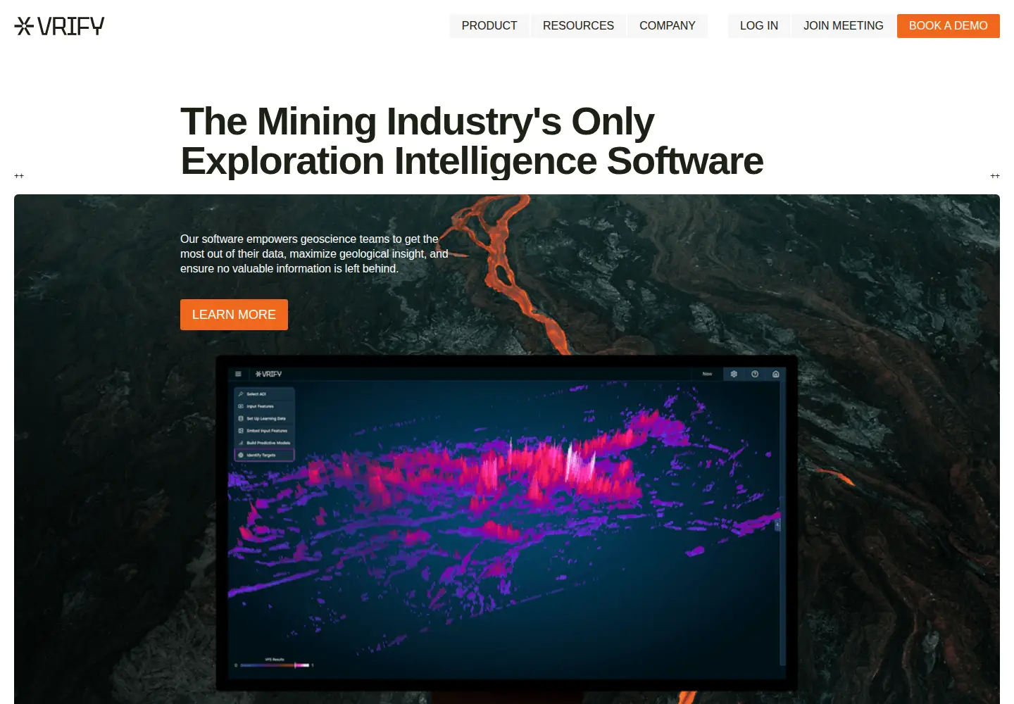 Screenshot of vrify.com