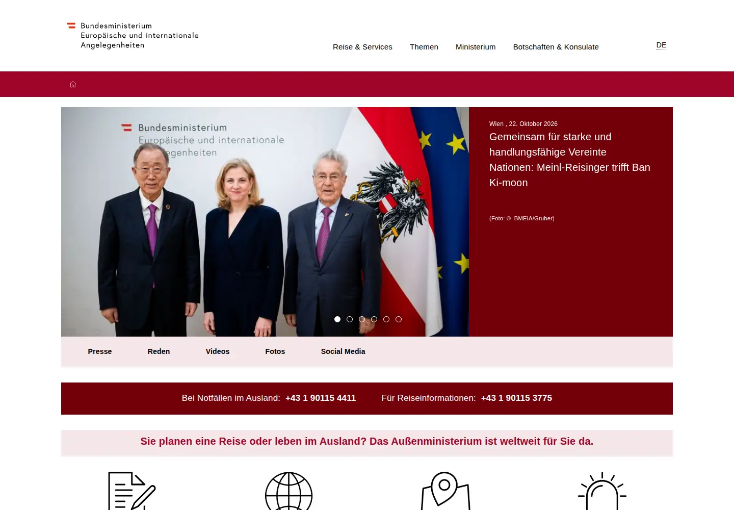 Screenshot of bmaa.gv.at