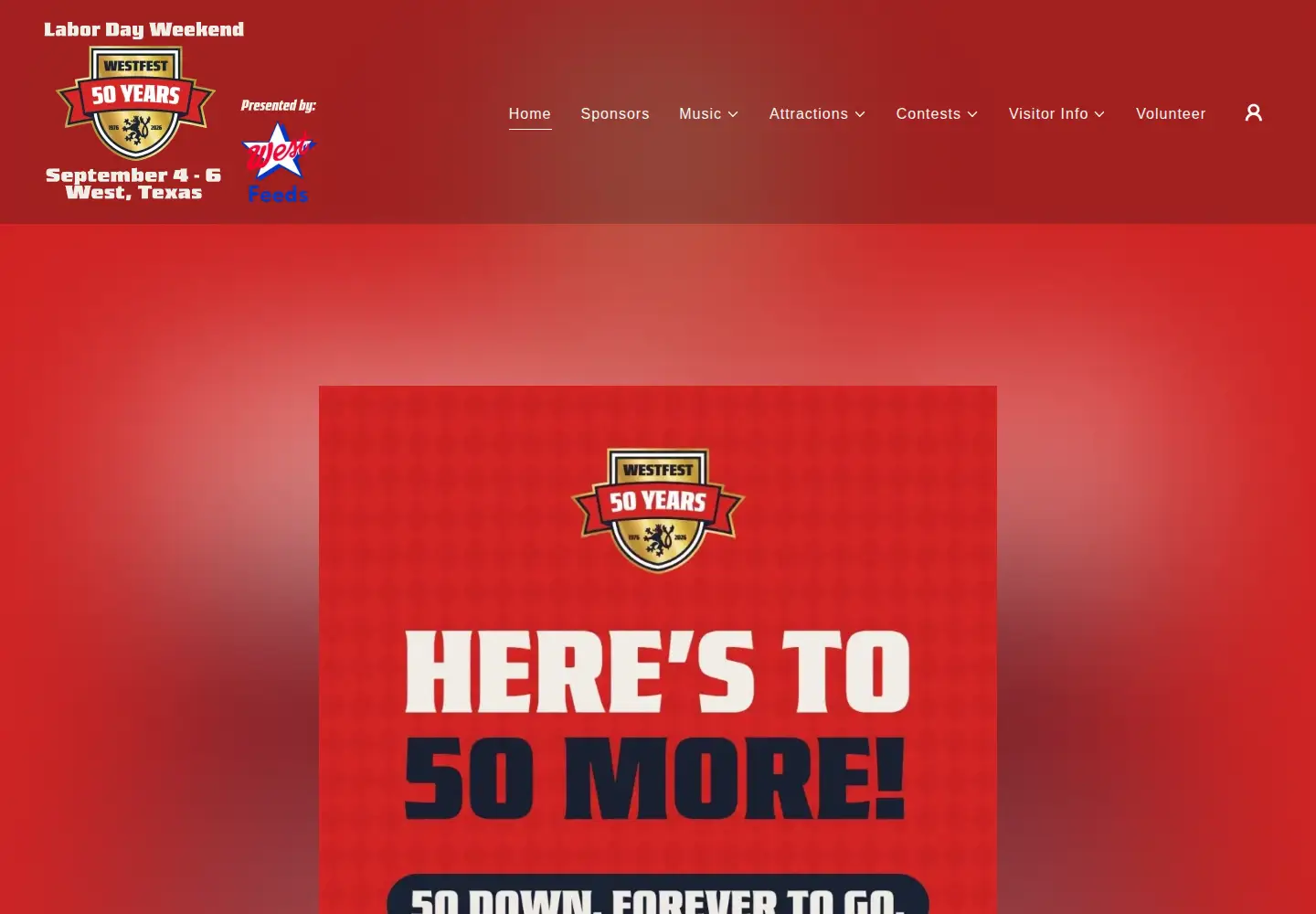 Screenshot of westfest.com