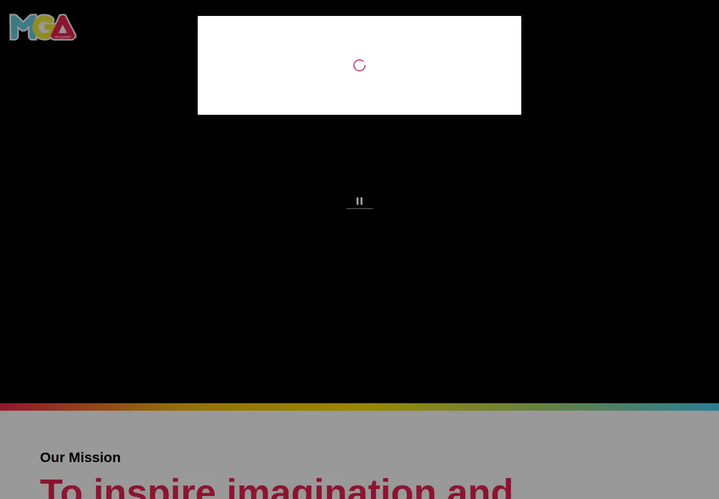 Screenshot of mgae.com
