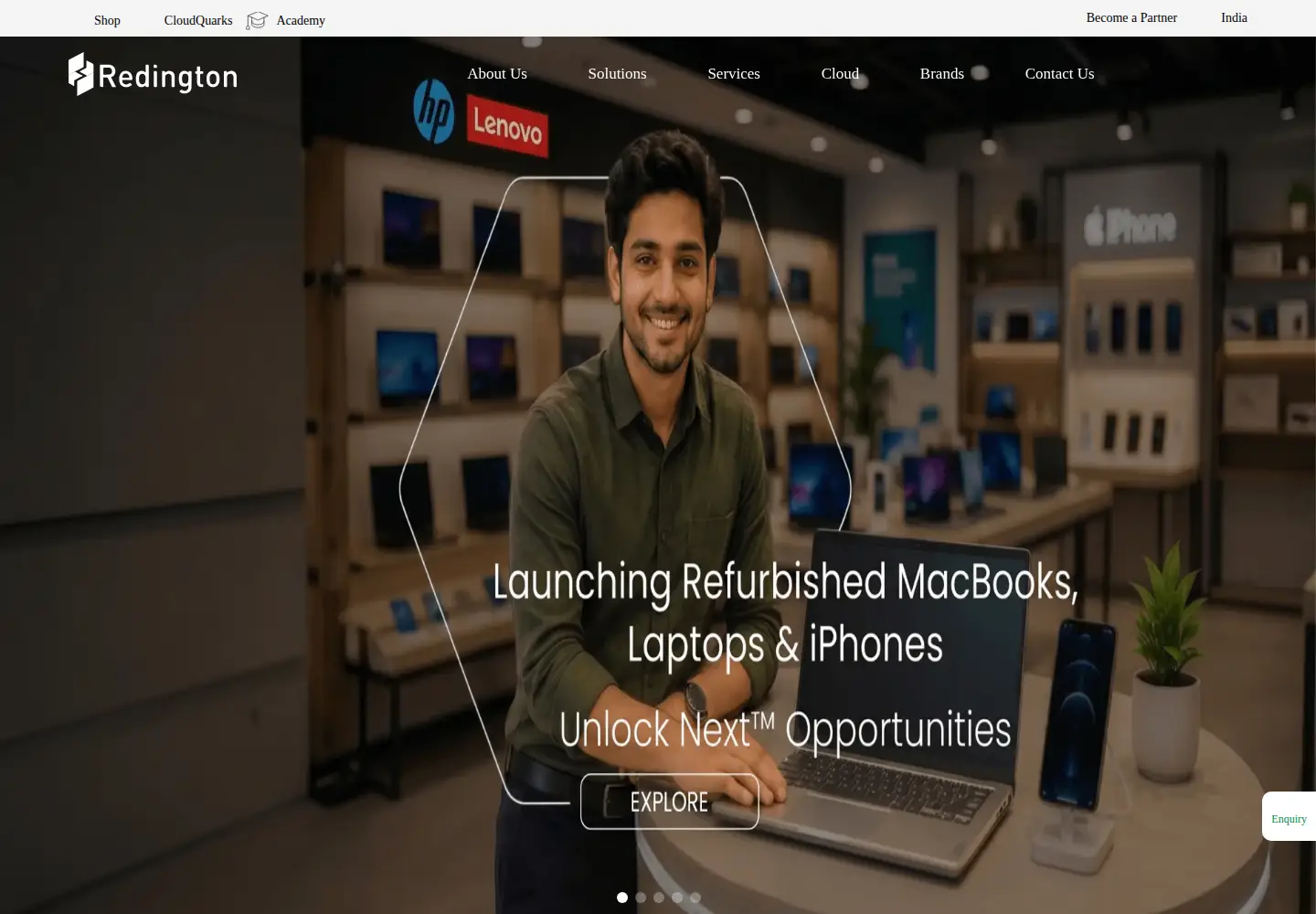Screenshot of redingtongroup.com