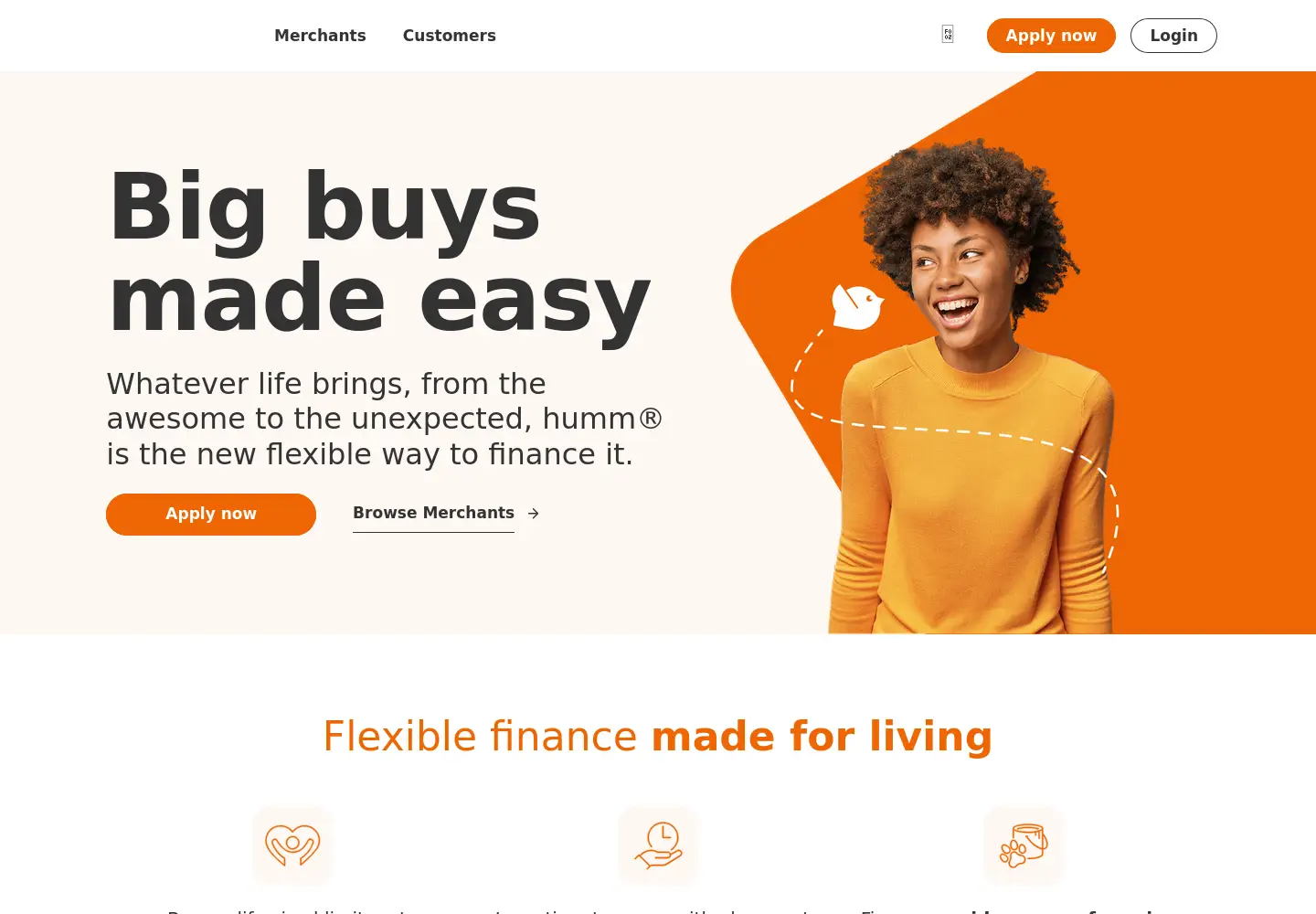 Screenshot of hummloan.com