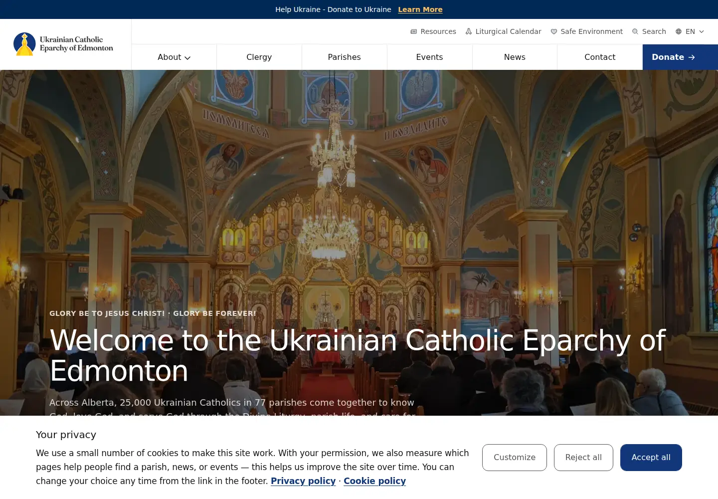 Screenshot of eeparchy.com