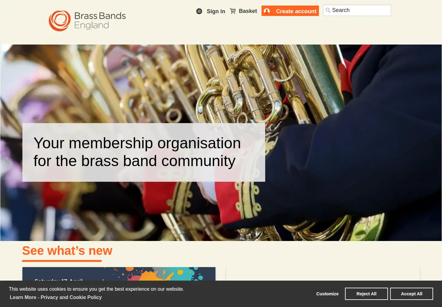 Screenshot of bbe.org.uk
