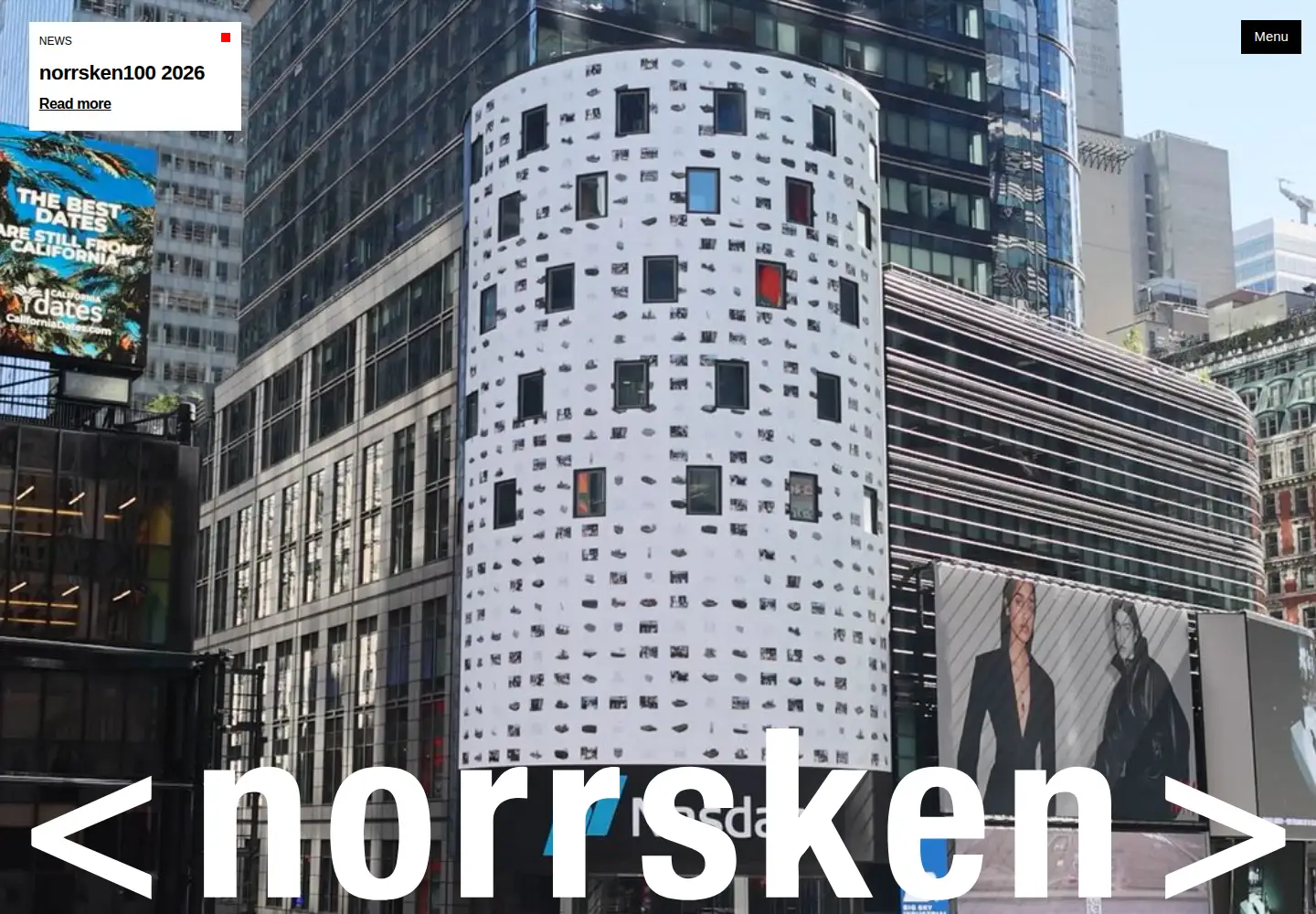 Screenshot of norrskenfoundation.org