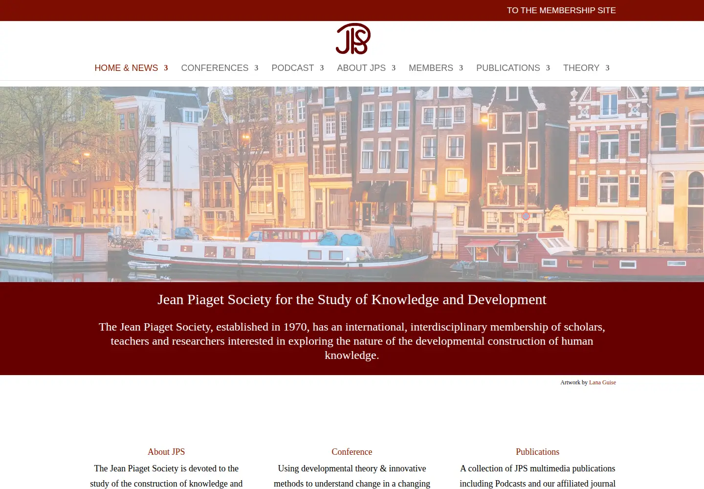Screenshot of piaget.org