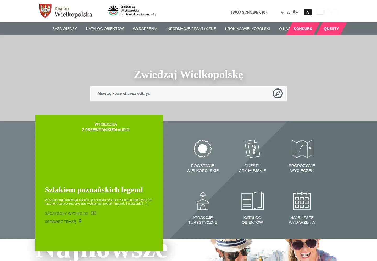 Screenshot of regionwielkopolska.pl