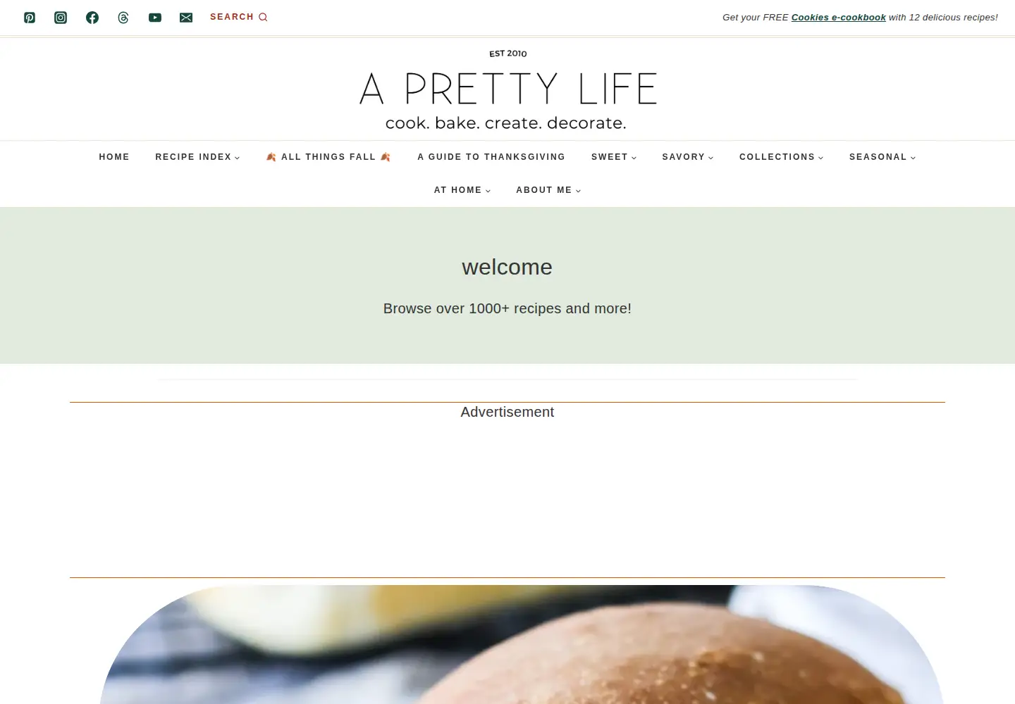 Screenshot of aprettylifeinthesuburbs.com