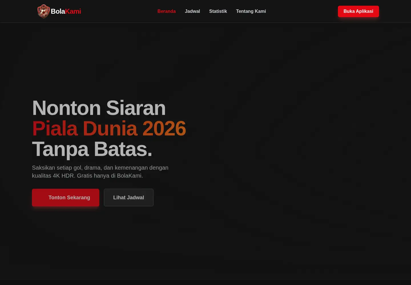 Screenshot of bolakami.id