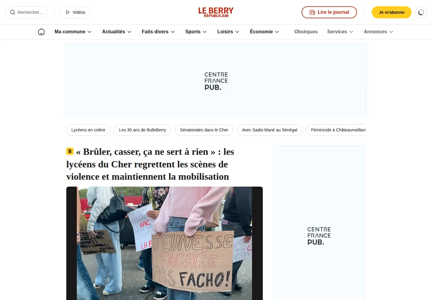Screenshot of leberry.fr