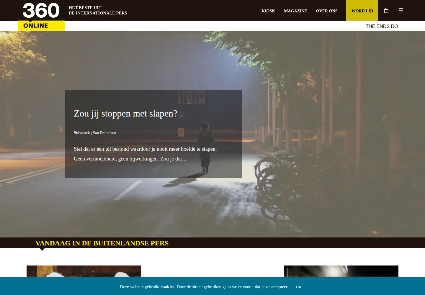 Screenshot of 360magazine.nl