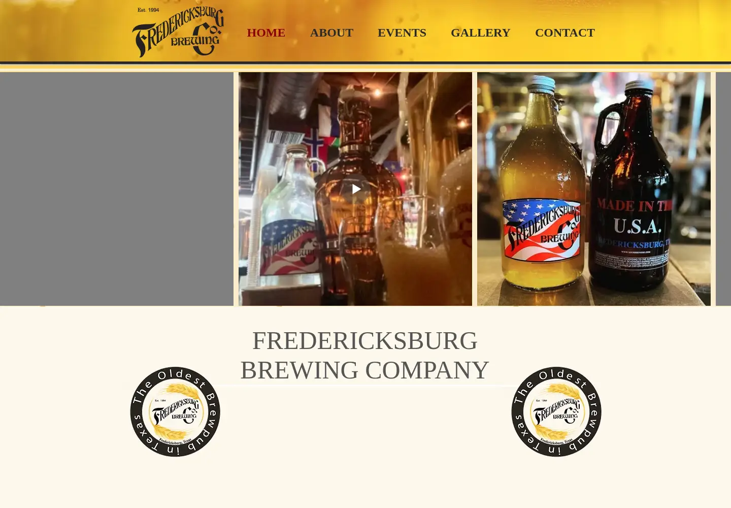 Screenshot of yourbrewery.com