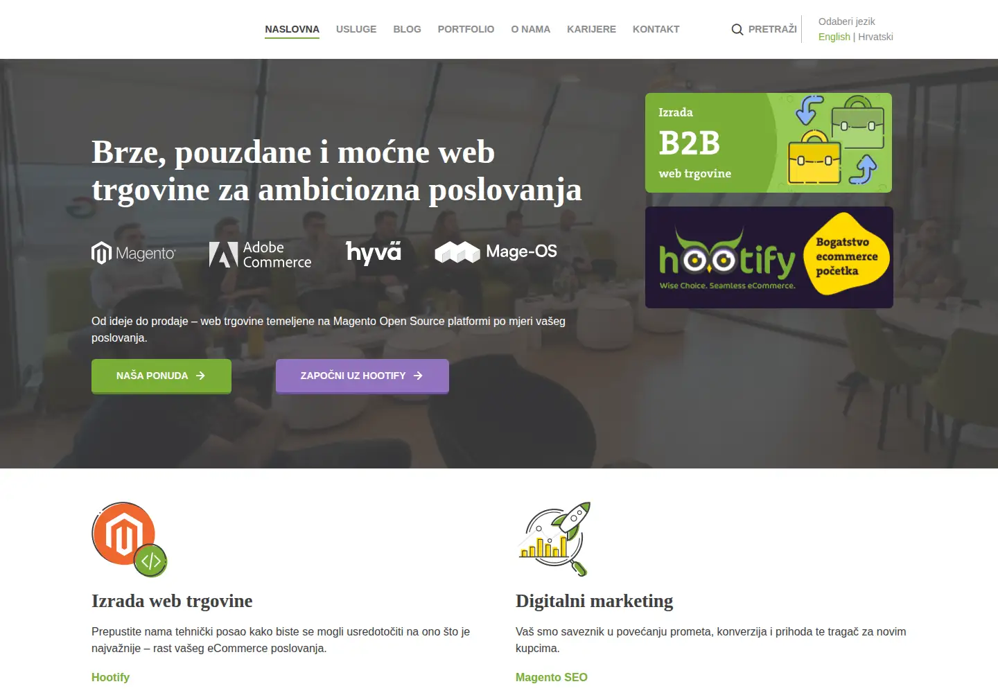 Screenshot of inchoo.hr