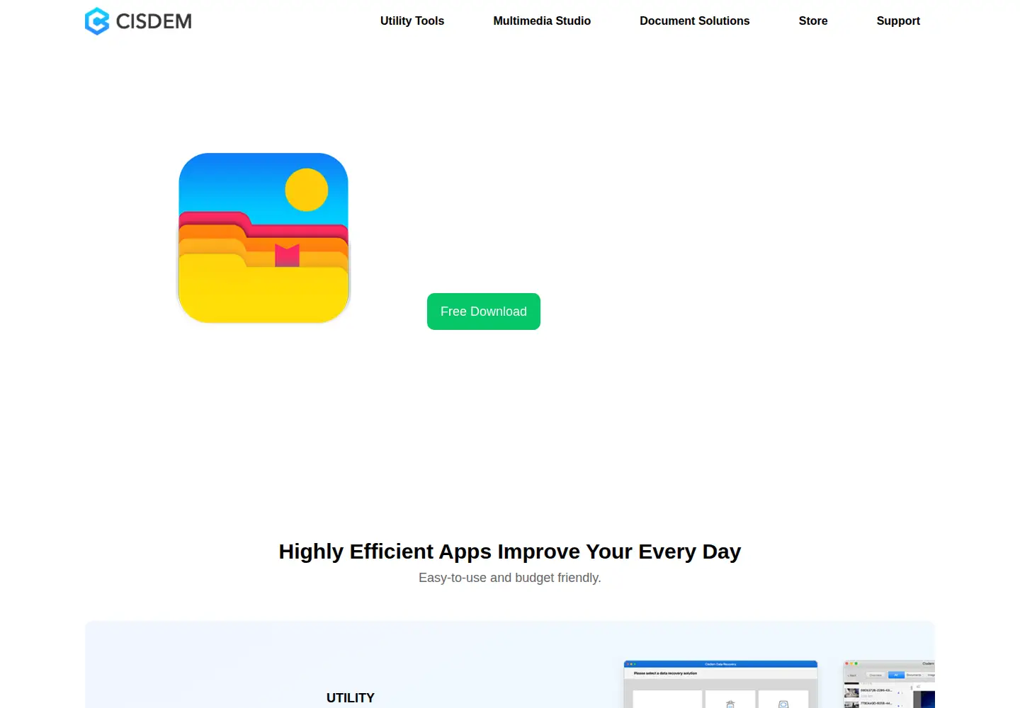 Screenshot of cisdem.com