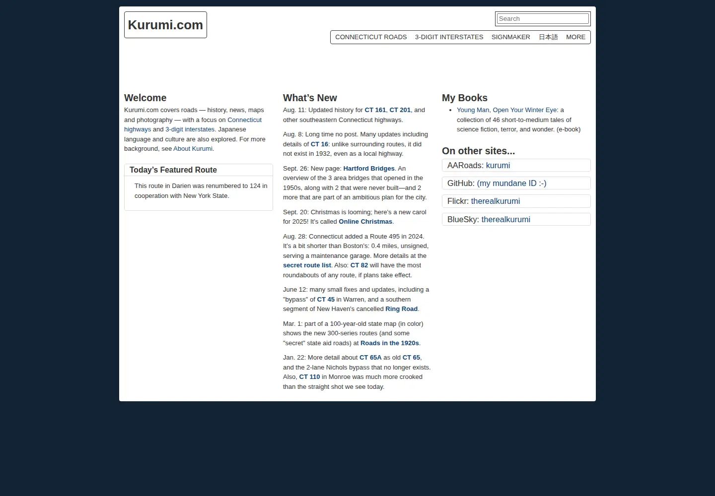 Screenshot of kurumi.com
