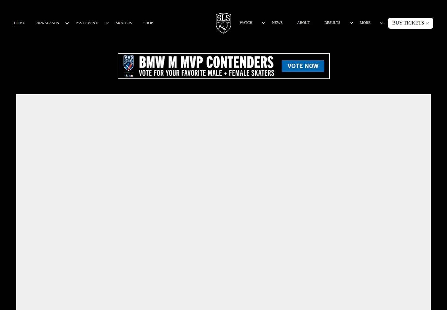 Captured homepage of streetleague.com in the current scan