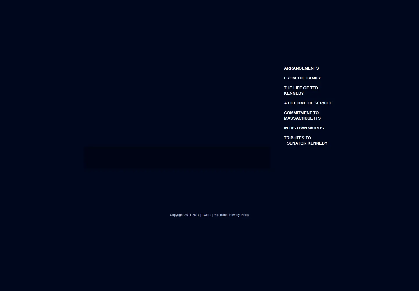 Screenshot of tedkennedy.org