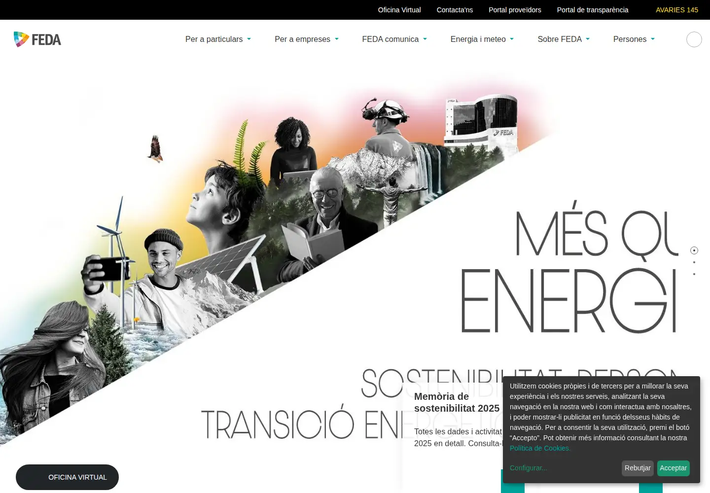 Screenshot of feda.ad