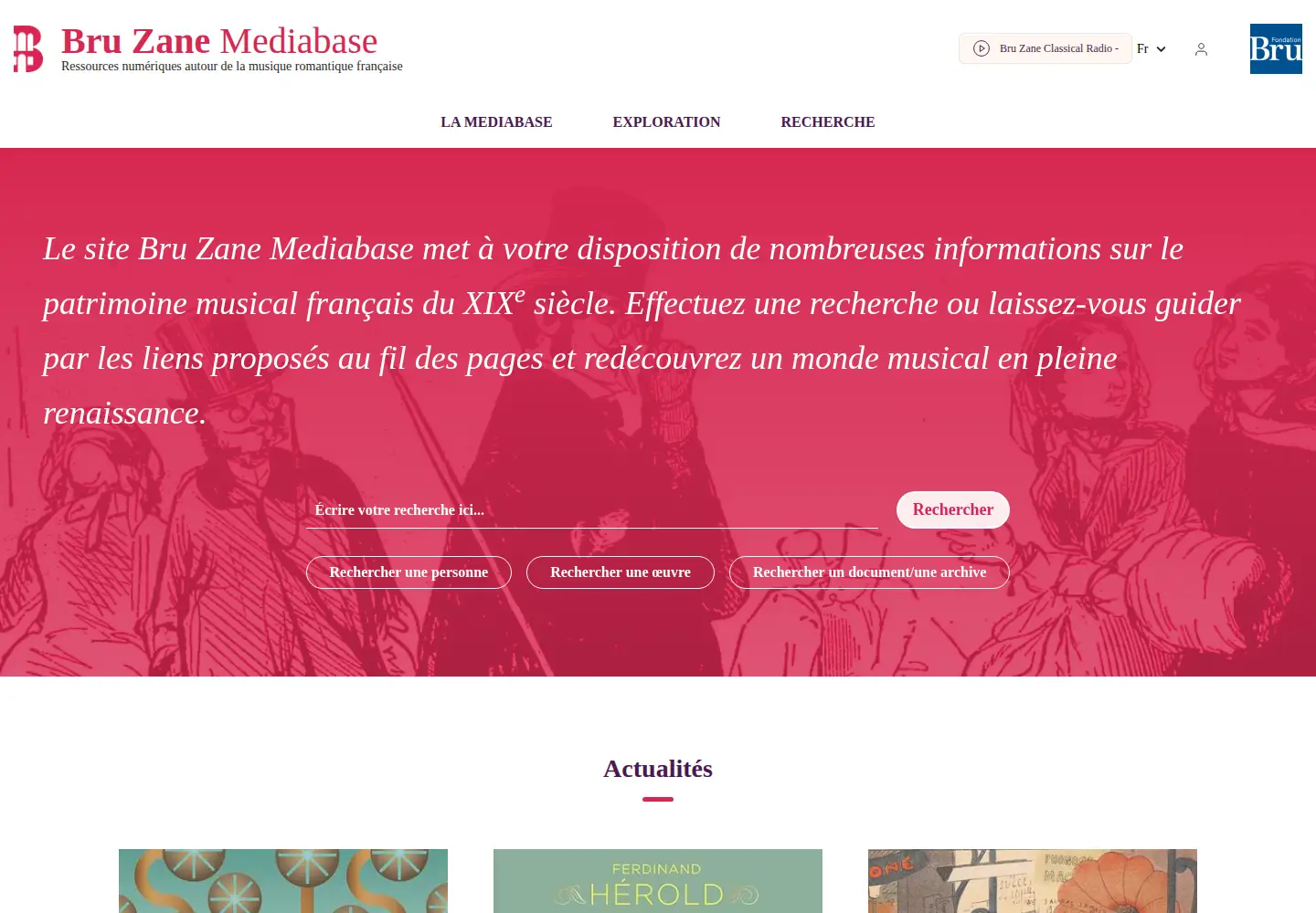 Screenshot of bruzanemediabase.com