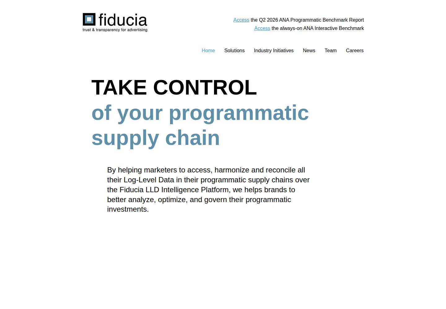 Screenshot of fiducia.eco