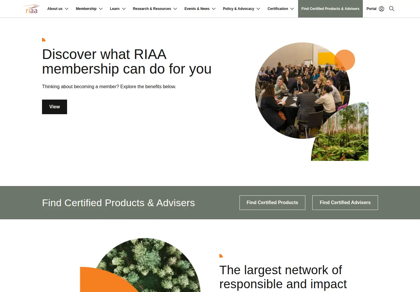 Screenshot of responsibleinvestment.org