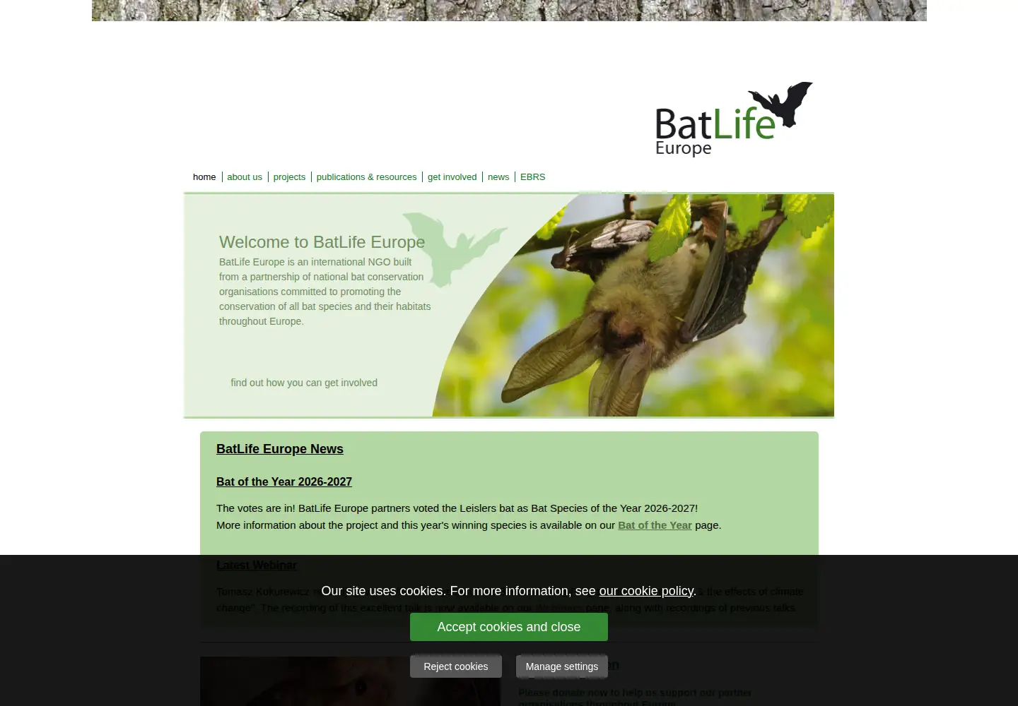 Screenshot of batlife-europe.info
