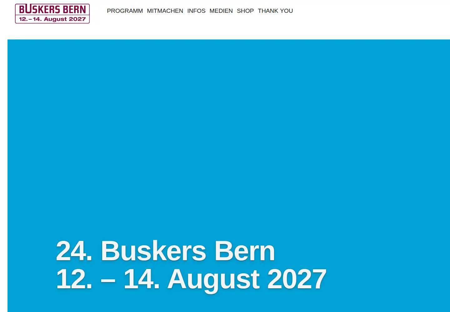 Screenshot of buskersbern.ch