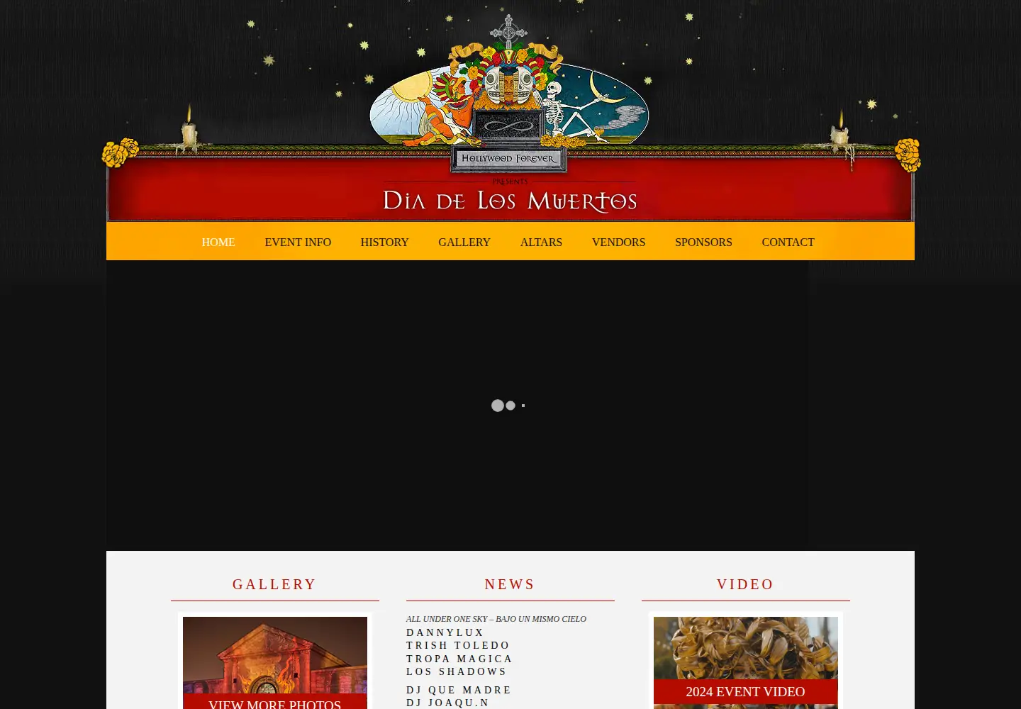 Screenshot of ladayofthedead.com