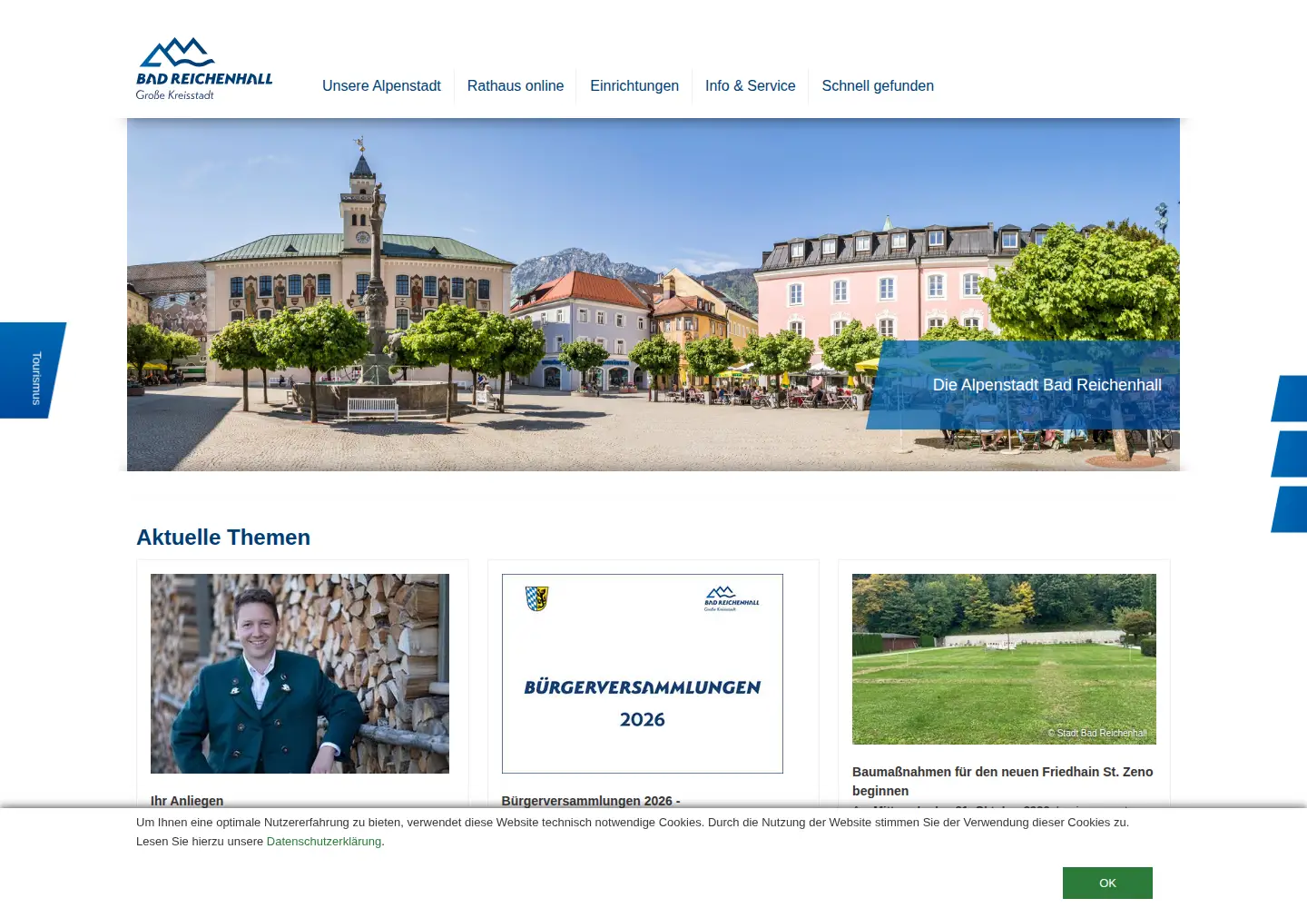 Screenshot of stadt-bad-reichenhall.de