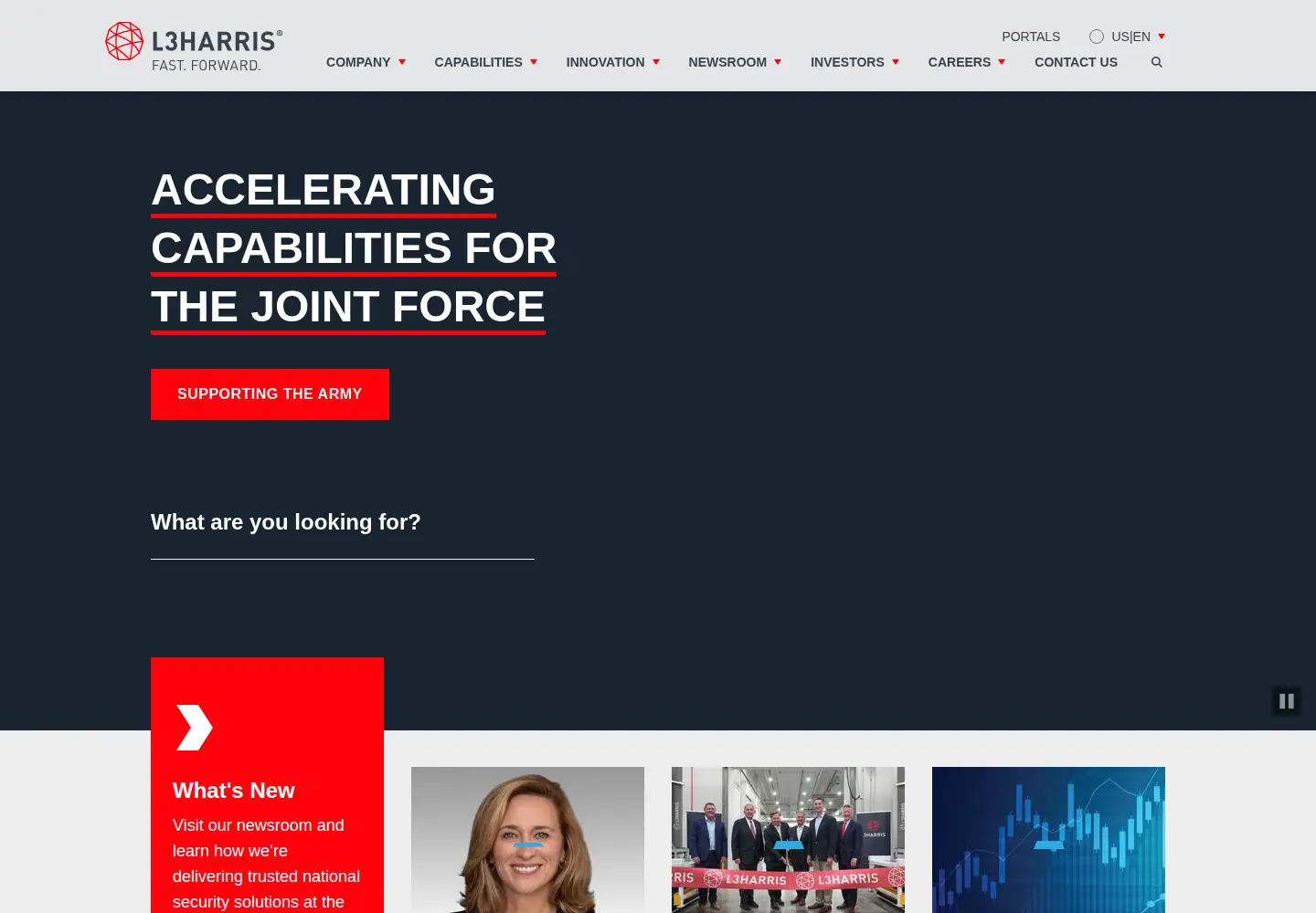 Screenshot of l-3com.com