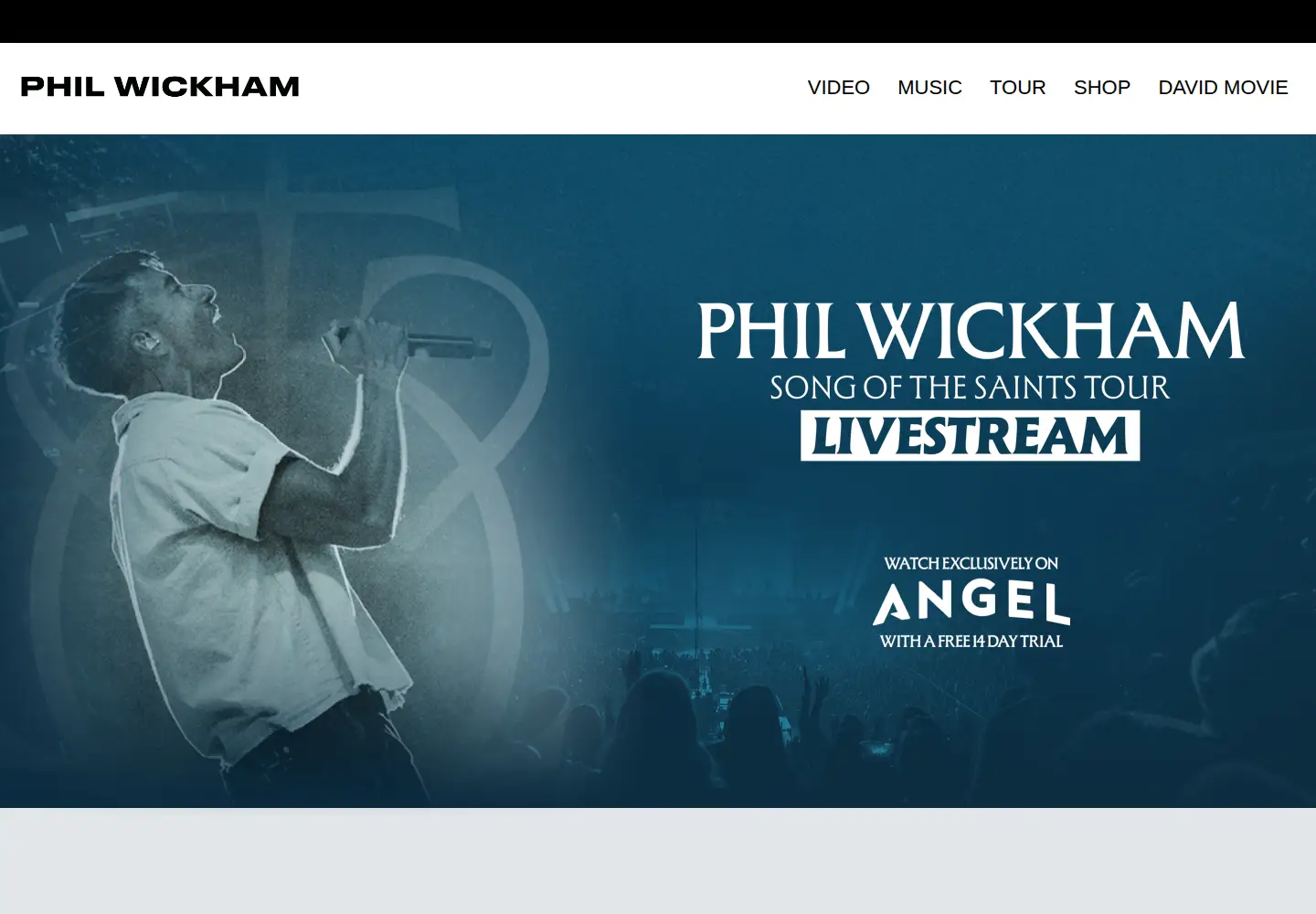 Screenshot of philwickham.com