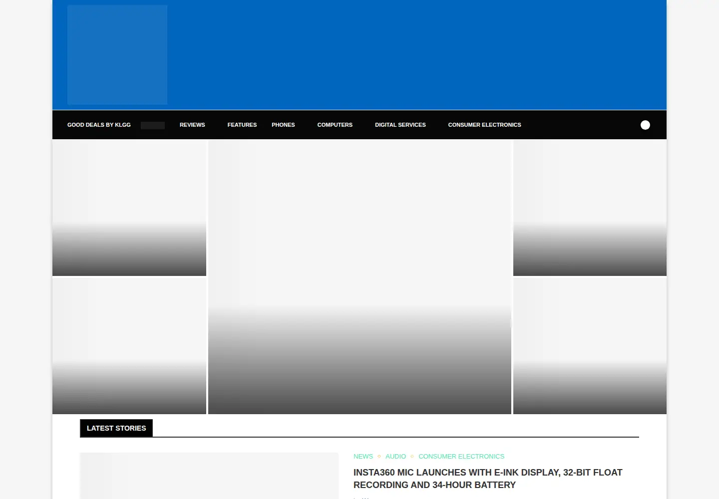 Screenshot of klgadgetguy.com