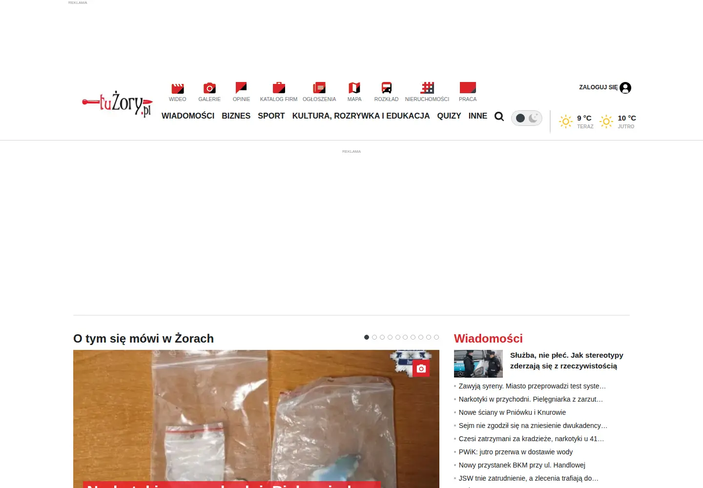 Screenshot of tuzory.pl