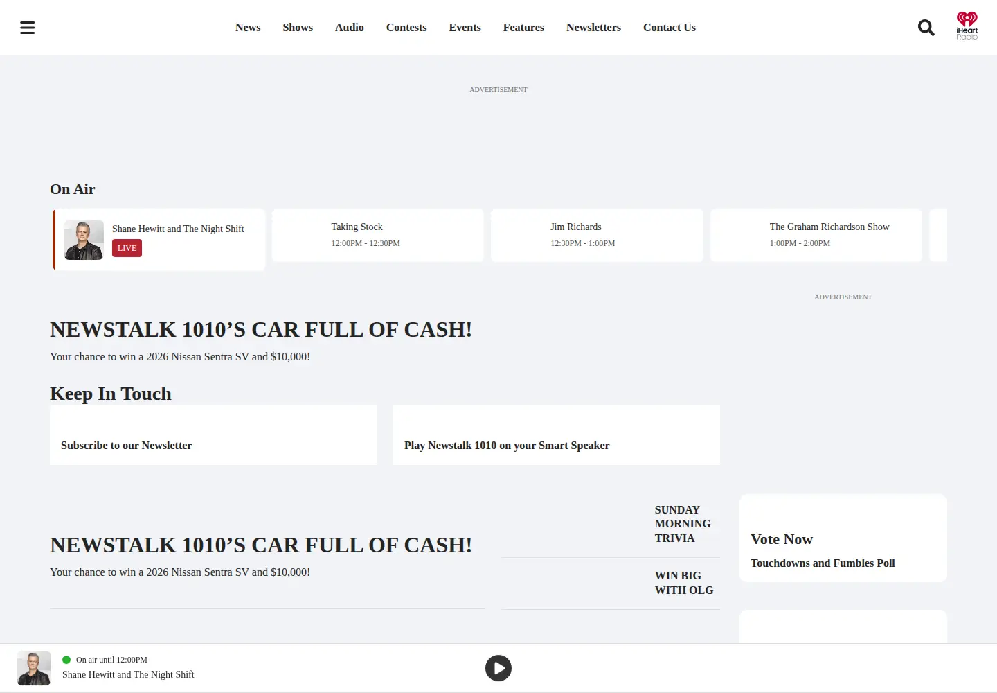 Screenshot of cfrb.com