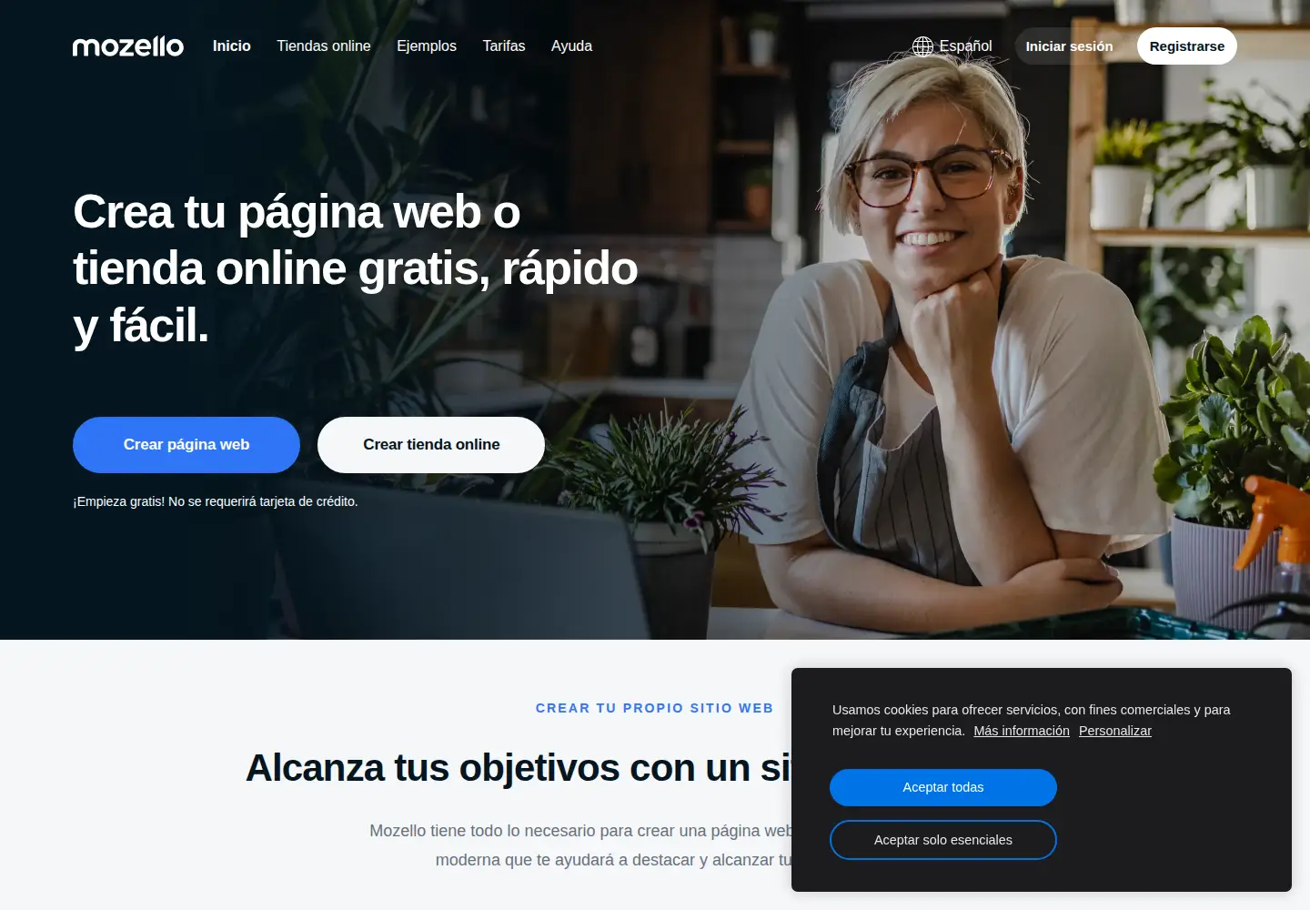 Screenshot of mozello.es