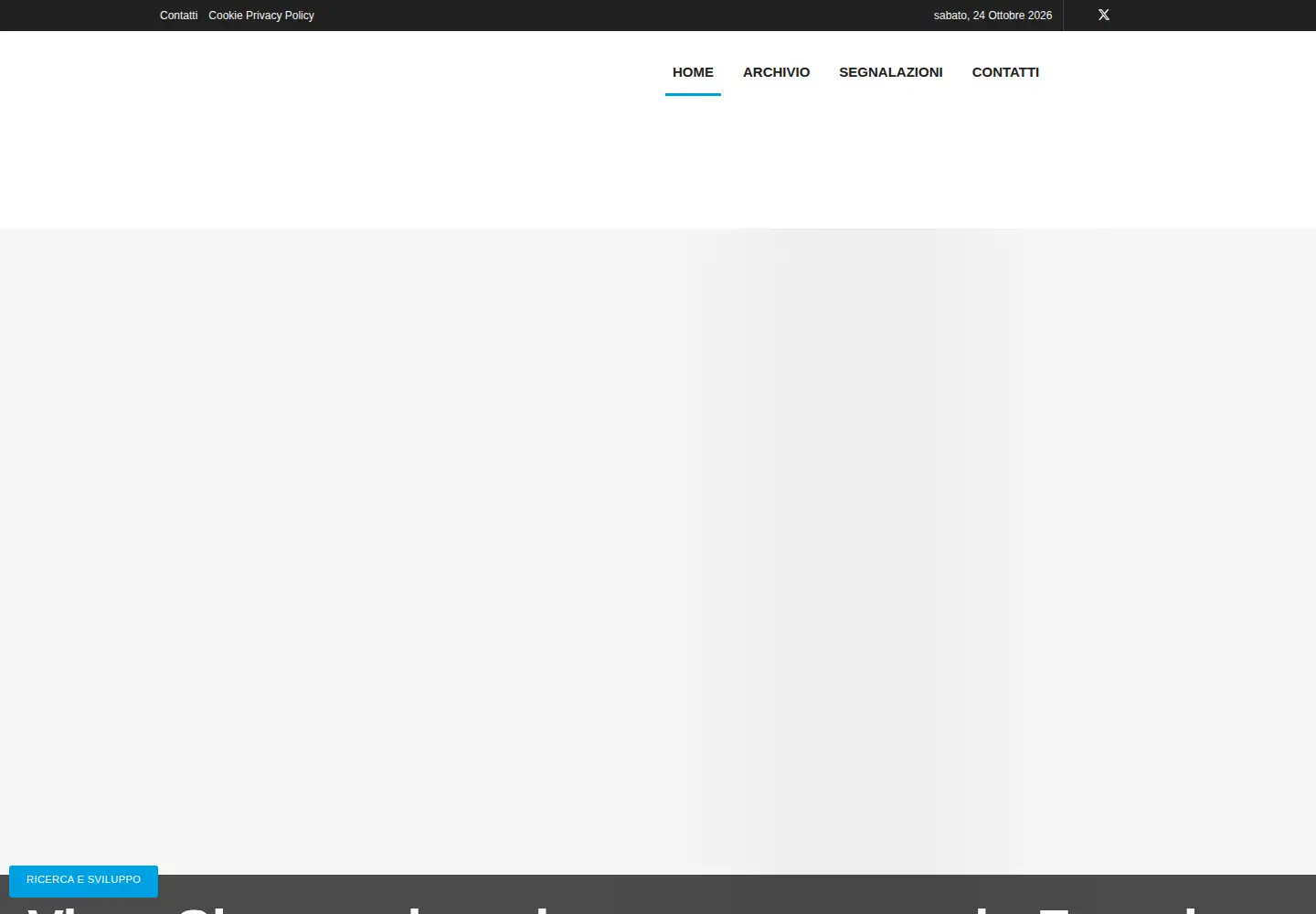 Screenshot of ultimavoce.it