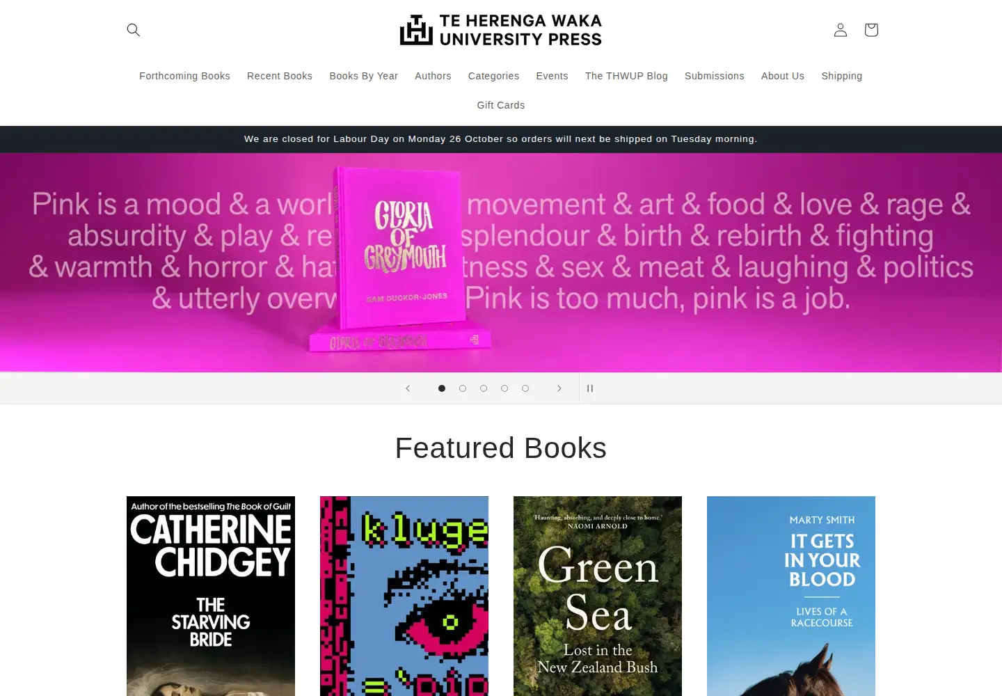Screenshot of teherengawakapress.co.nz