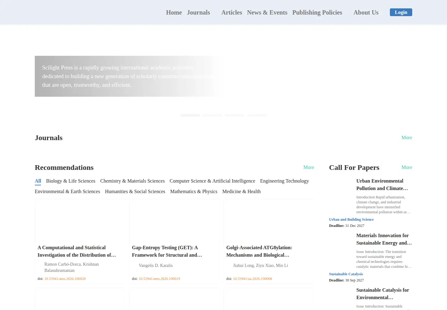 Screenshot of sciltp.com
