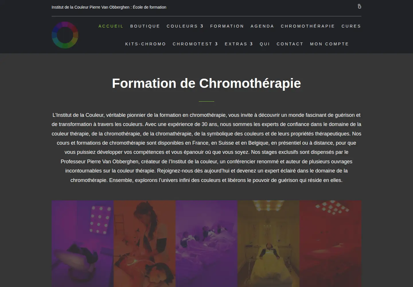 Screenshot of color-institute.com