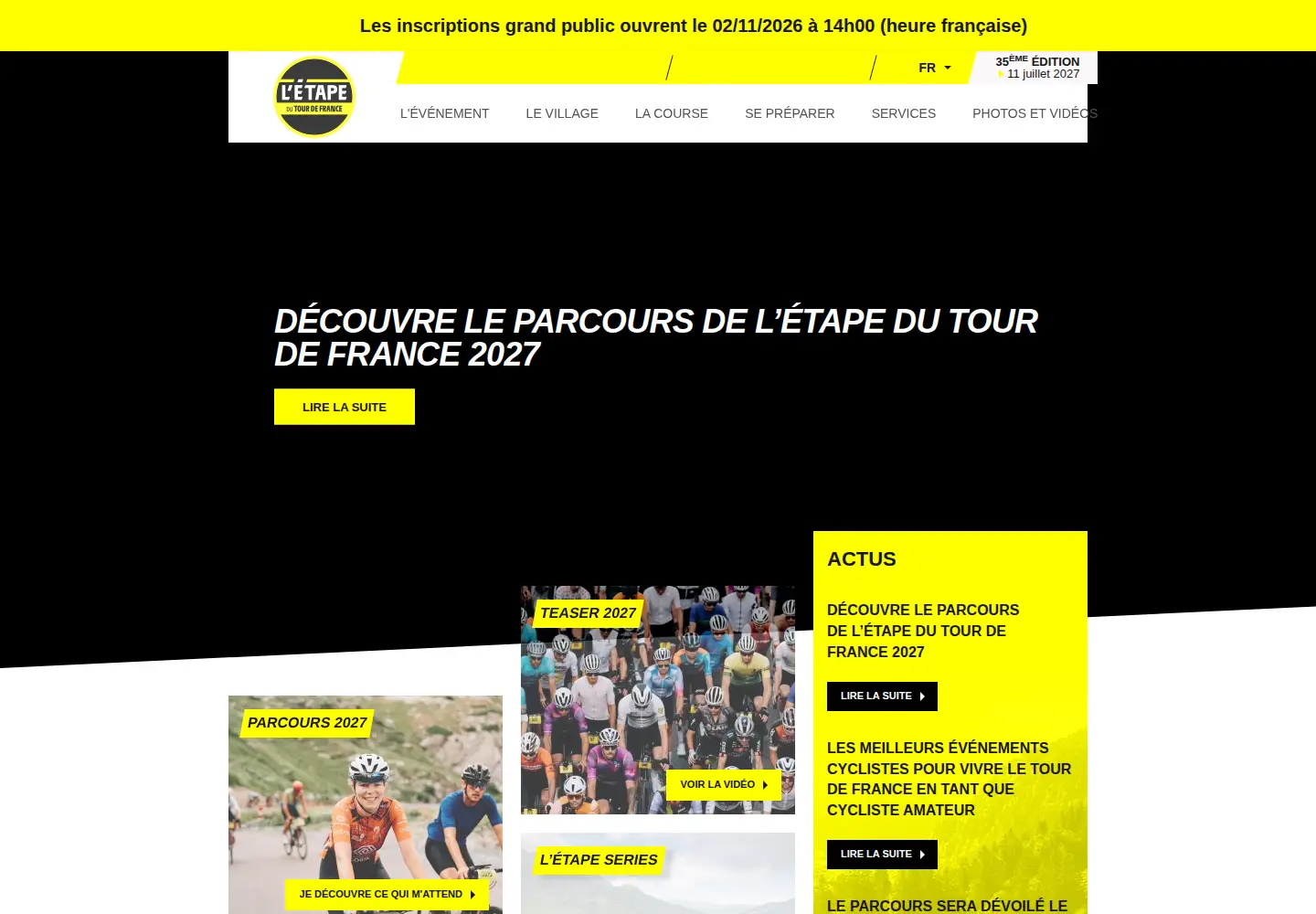 Screenshot of letapedutourdefrance.com