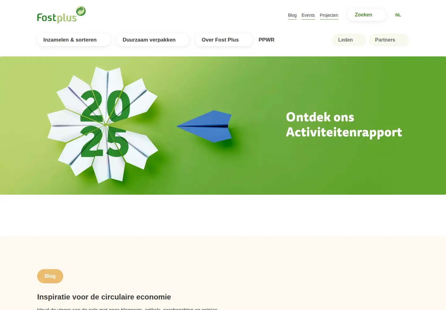 Screenshot of fostplus.be