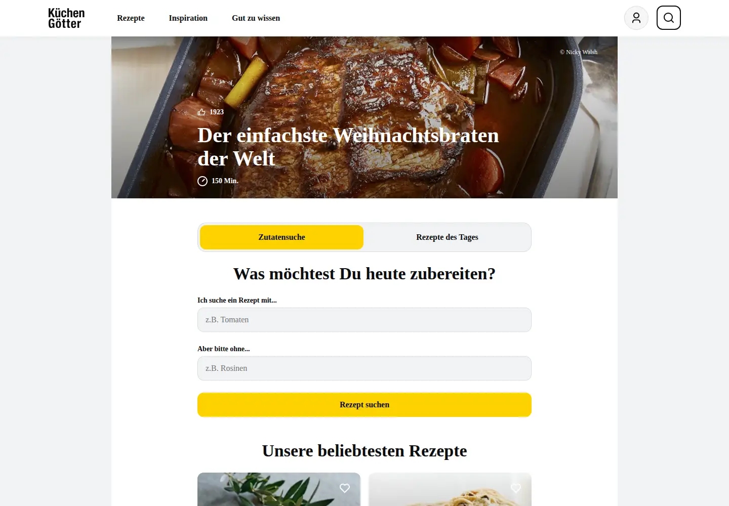 Screenshot of kuechengoetter.de