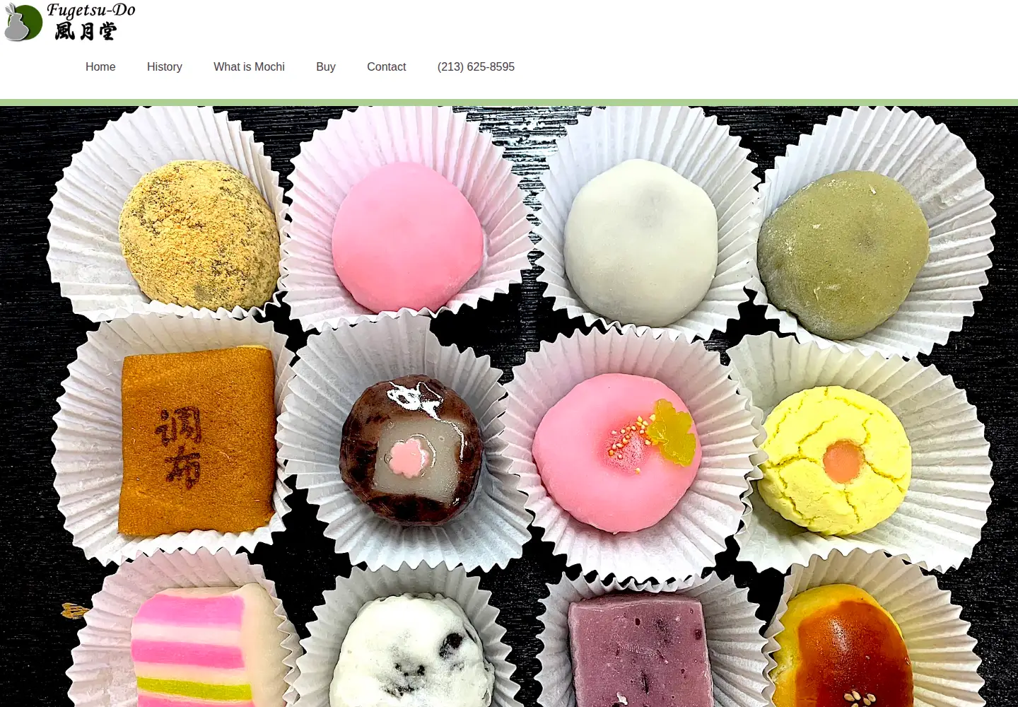Screenshot of fugetsu-do.com