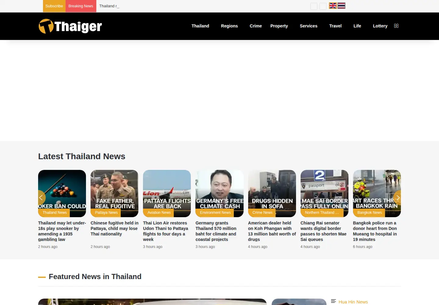 Screenshot of phuketgazette.net