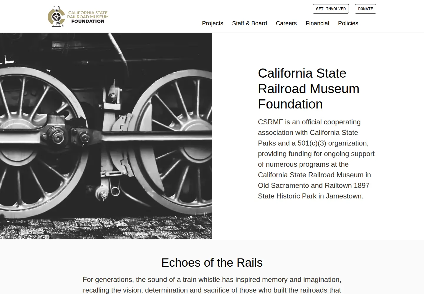 Screenshot of csrmf.org