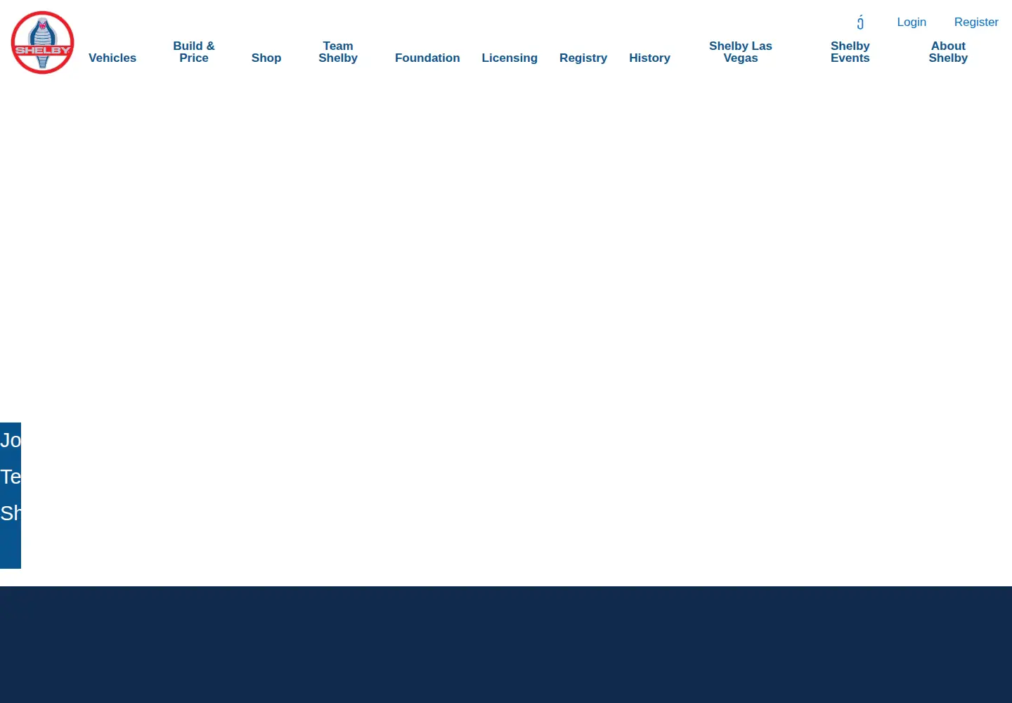 Screenshot of shelby.com