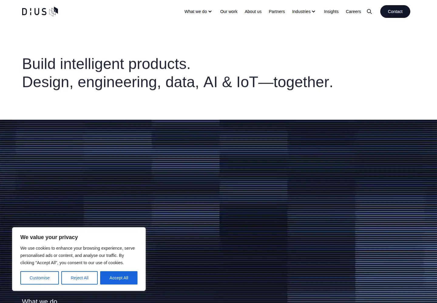 Screenshot of dius.com.au