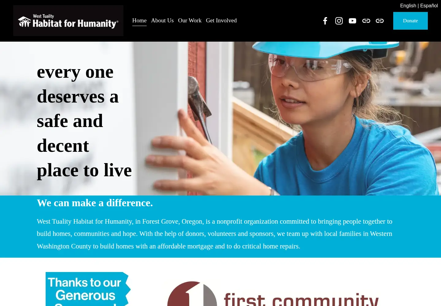 Screenshot of westtualityhabitat.org