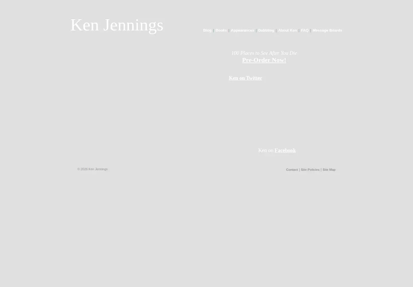 Screenshot of ken-jennings.com