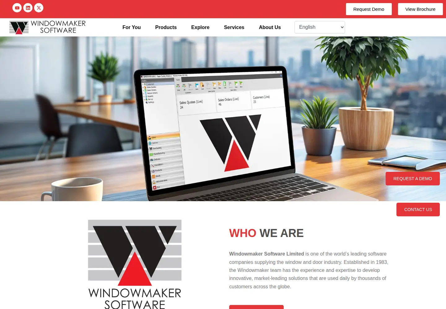 Screenshot of windowmaker.com